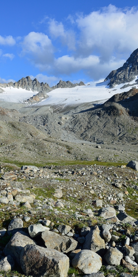 Porchabella-Gletscher bei der Keschhütte © Lorenz A. Fischer