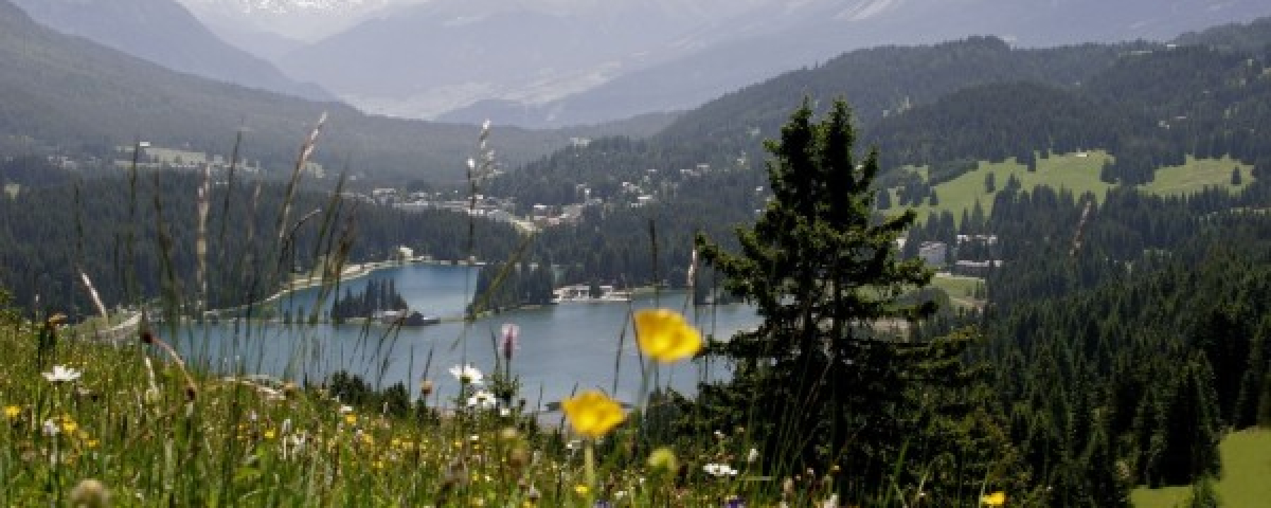Entlang des Heidsee zurück nach Lenzerheide
