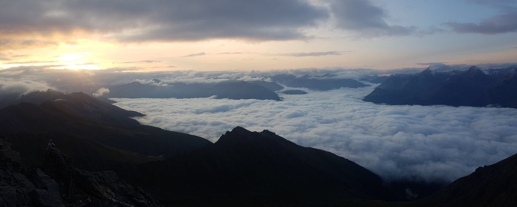 Stimmung auf dem Lenzerhorn