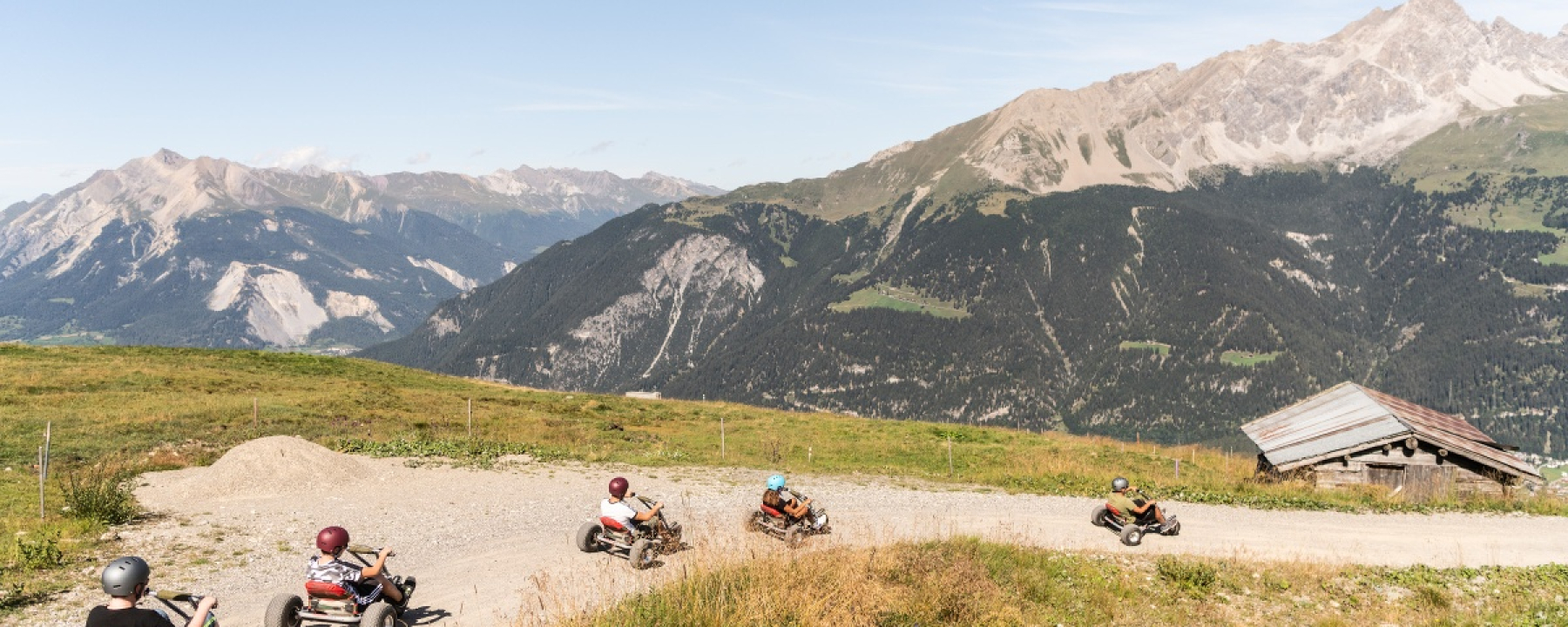 Mountaincarts in Savognin