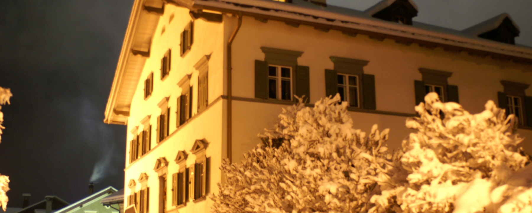 Haus Buol Bergün Winter