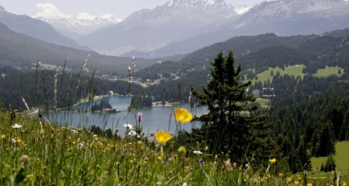 Entlang des Heidsee zurück nach Lenzerheide