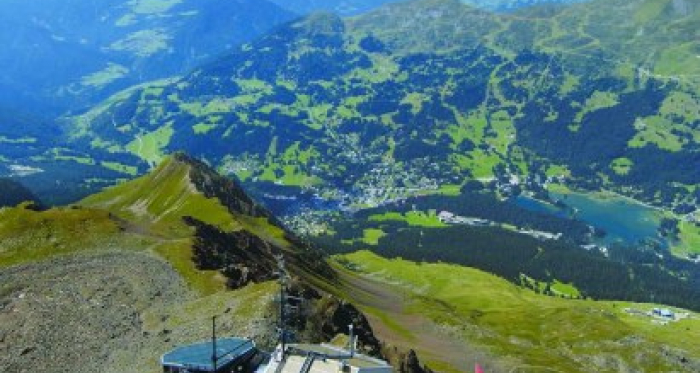 Aussicht vom Rothorn (2865 m ü.M)
