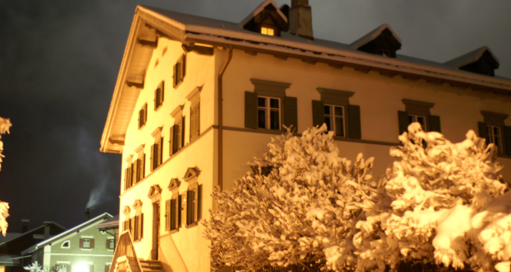 Haus Buol Bergün Winter Haus Buol Bergün Winter