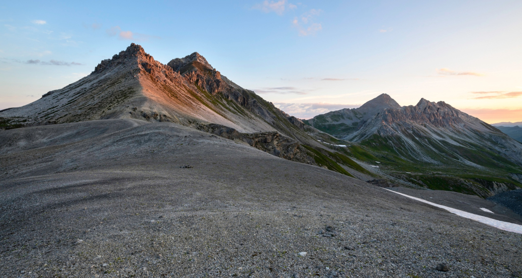 Ducanfurgga bei Sonnenaufgang Ducanfurgga bei Sonnenaufgang
