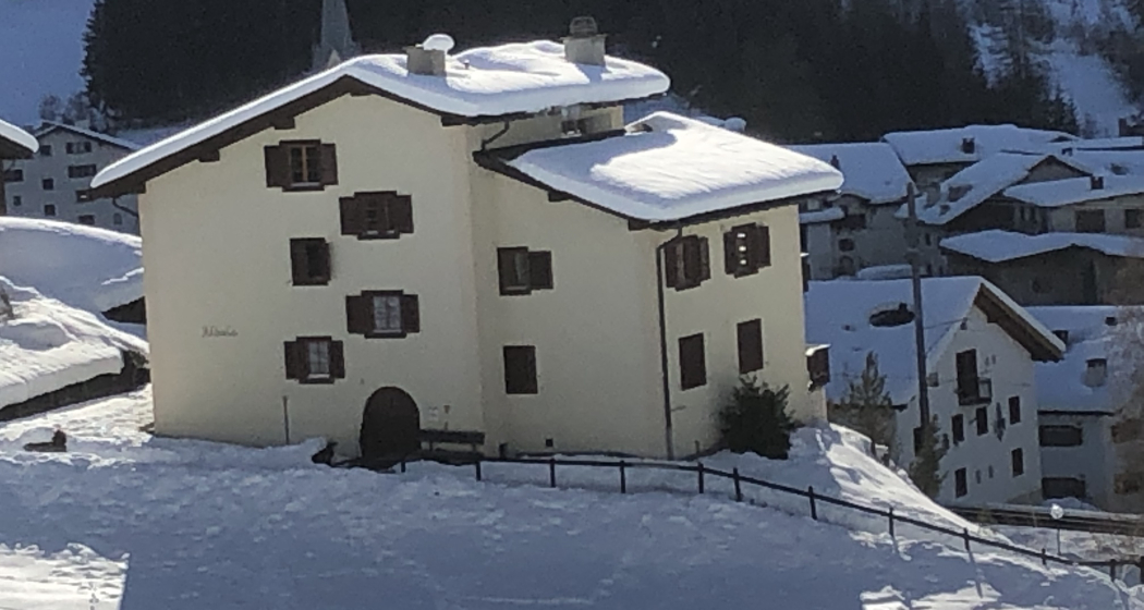 Haus Albula A im Winter Haus Albula A im Winter