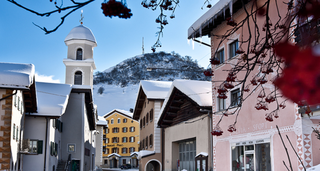 Hotel Post Bivio Winter Hotel Post Bivio Winter