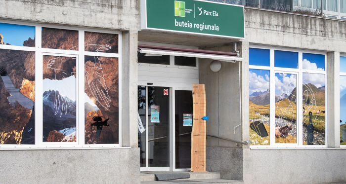 Aussenfront der buteia regiunala