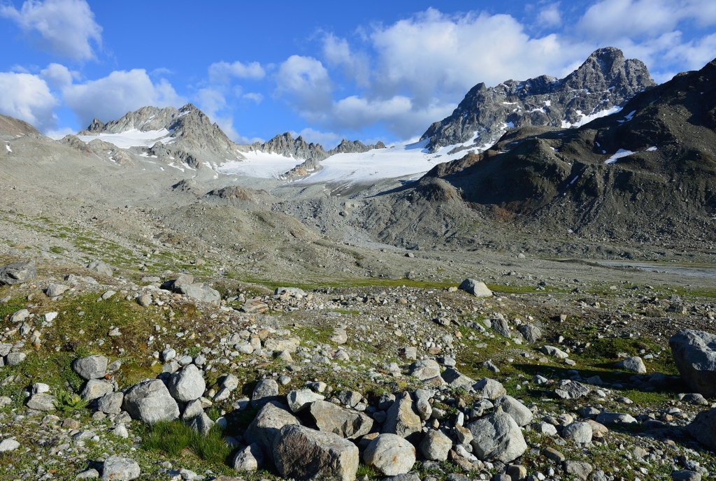 Porchabella-Gletscher bei der Keschhütte © Lorenz A. Fischer