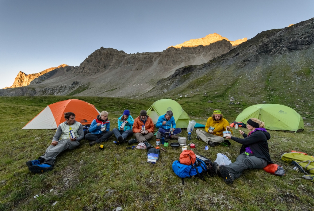 Biwak bei Val Faller © Lorenz A. Fischer