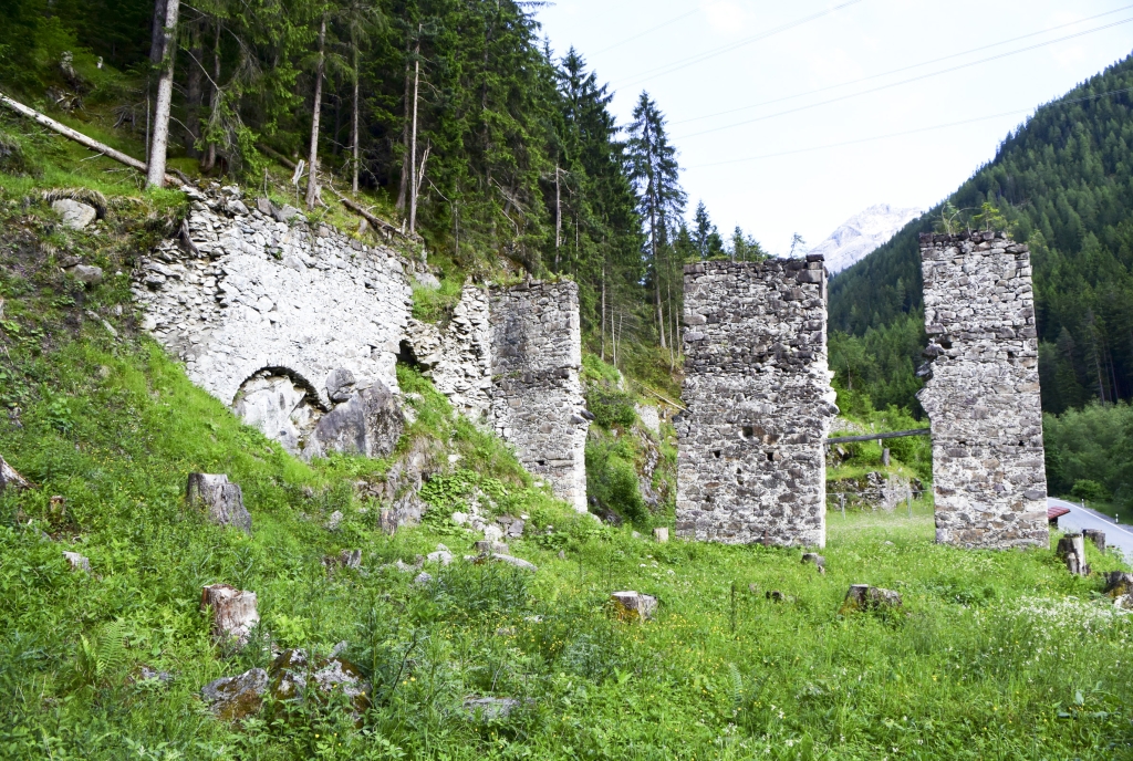 Bergbauruine Bellaluna © Verein Parc Ela
