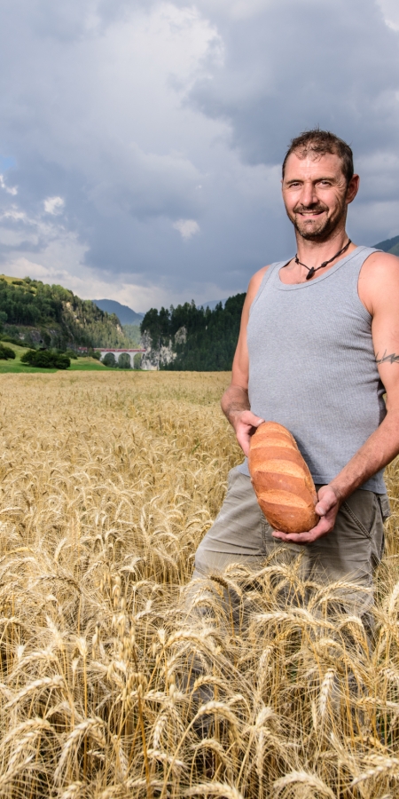 Cordo Simeon von der Ranch Farsox, Parc Ela-Produzent © Lorenz A. Fischer