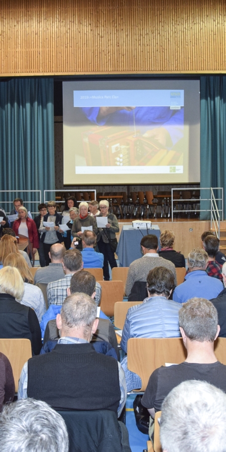 Mitgliederversammlung des Vereins Parc Ela Mitgliederversammlung des Vereins Parc Ela