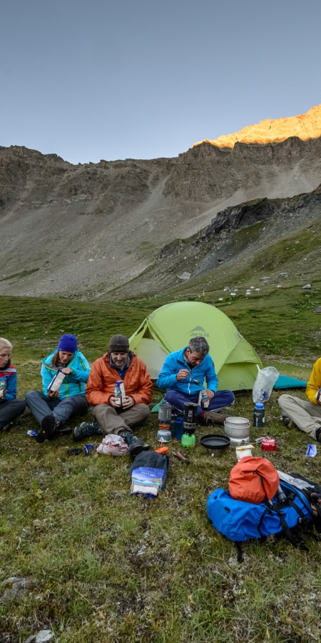 Biwak bei Val Faller © Lorenz A. Fischer Biwak bei Val Faller © Lorenz A. Fischer