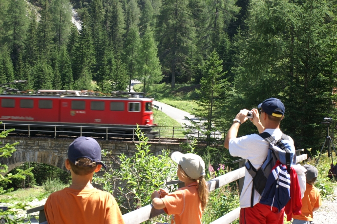 Bahnerlebnisweg © Bergün Filisur Tourismus