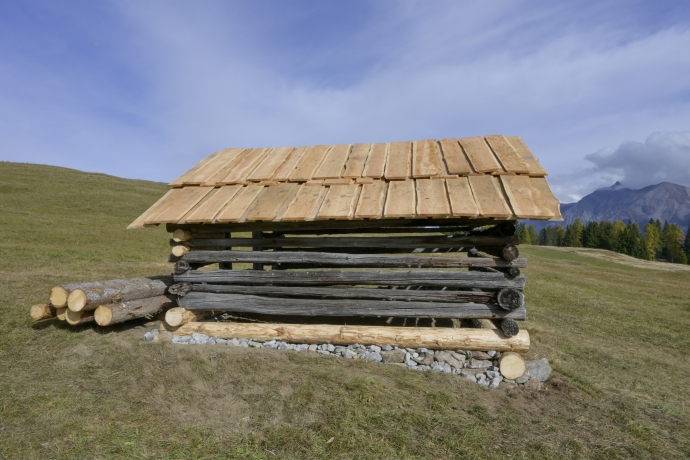 Tgamon in Salouf Munter nach der Instandstellung © Verein Parc Ela