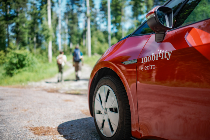 Carsharing im Parc Ela© Genossenschaft Mobility Carsharing im Parc Ela © Genossenschaft Mobility