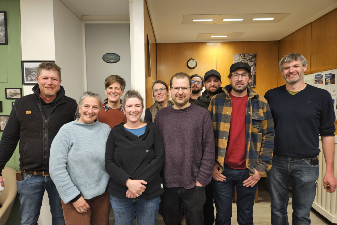 Die Gründungsmitglieder des Vereins Bergobst Ela © Verein Parc Ela 