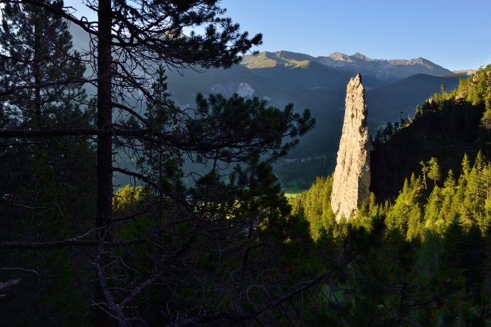 Crap Furò am Pfad der Pioniere © Lorenz A. Fischer