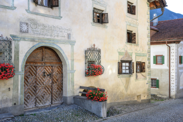 Engadinerhaus in Bergün © Lorenz A. Fischer
