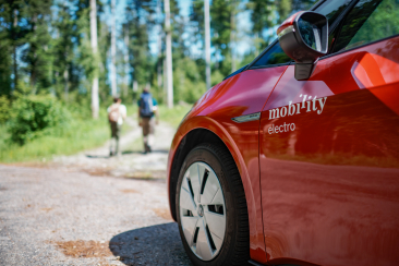 Carsharing im Parc Ela © Genossenschaft Mobility