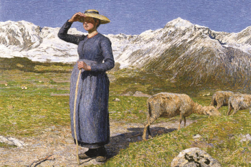 Mezzogiorno sulle Alpi – Mittag in den Alpen, 1891